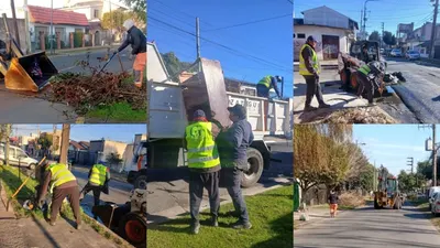 Berazategui: Se realizaron más operativos de limpieza integral en la ciudad
