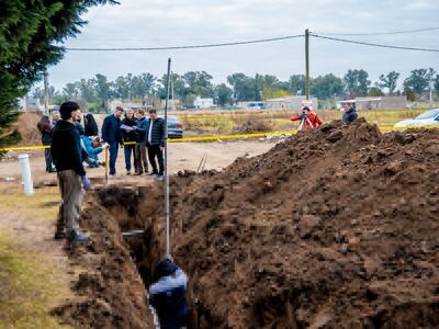 Junín: Se concretaron las obras de extensión de agua corriente en 11 de Julio