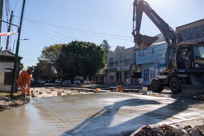 San Isidro: Avanza el Plan de Reparación de Calles y Veredas con obras sobre Blanco Encalada