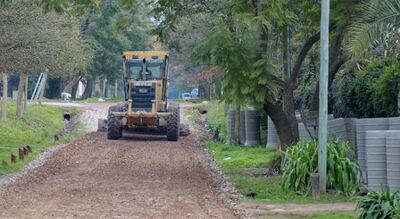 Berazategui: Nueva obra de saneamiento y pavimentación en Ranelagh