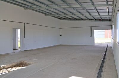Madariaga: Avanza la obra de la Sala Apícola Municipal