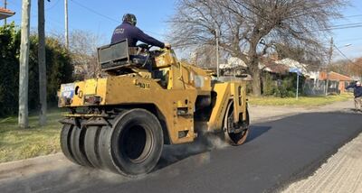 Mar del Plata: EMVIAL finalizó las obras de repavimentación en el barrio Colinas de Peralta Ramos