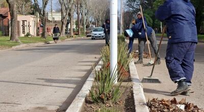 Madariaga: Avanzan las tareas de limpieza y mantenimiento en la avenida El Tala