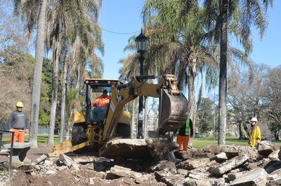 La Plata: Inicia una nueva etapa de obras en el Parque Saavedra