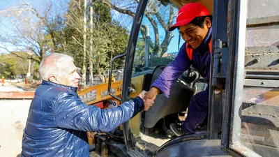 Berazategui: Avanza la repavimentación de la Avenida Agote en Ranelagh