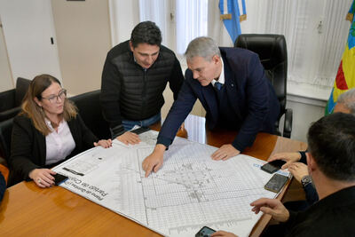 Chacabuco: Marinucci y Golía avanzan con un proyecto para garantizar el transporte público