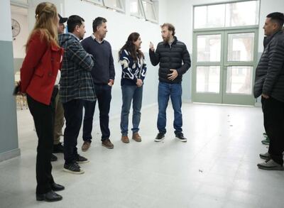 Lomas: Se realizan obras de infraestructura en la Escuela Técnica Nº 2 de Temperley