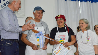 Berisso: Los representantes de Armenia fueron ganadores del concurso "Los Sabores de Berisso"