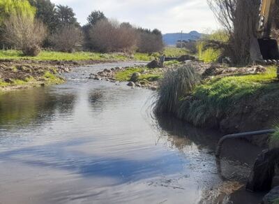 Tornquist: Provincia avanza con el saneamiento del Arroyo San Bernardo