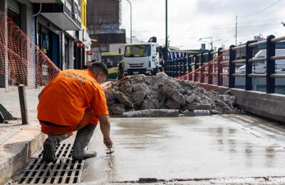 San Isidro: Continúa el Plan de Reparación de Calles y Veredas en distintos puntos del distrito