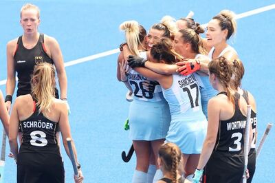 Tras golear a Alemania, Las Leonas pasaron a las semifinales de los Juegos Olímpicos