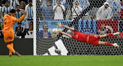 La revelación del Dibu Martínez sobre el penal que le atajó a Van Dijk en el Mundial de Qatar 2022