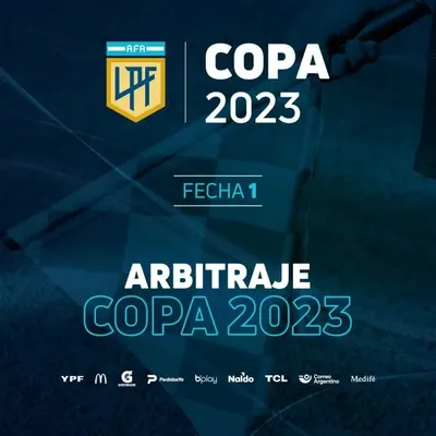 Se designaron los árbitros para la Fecha 1 de la Copa de la Liga