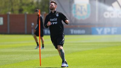 Llegó Messi para el estreno de la Selección en las Eliminatorias