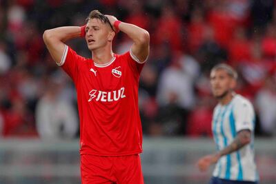 Malas noticias en Independiente: la gravísima lesión de Matías Giménez Rojas