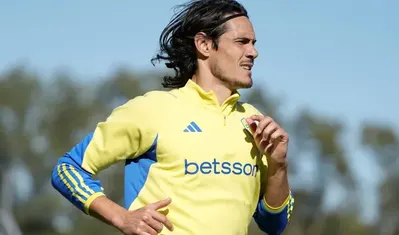 Malas noticias para Boca: Cavani no viajará a Rosario para jugar con Newell's