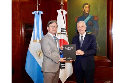 La Plata: Alak y el embajador de Corea anunciaron la Semana de la Cultura Coreana en la ciudad