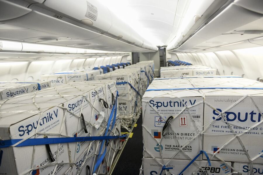 Llegaron nuevas dosis de la “Sputnik V” al país
