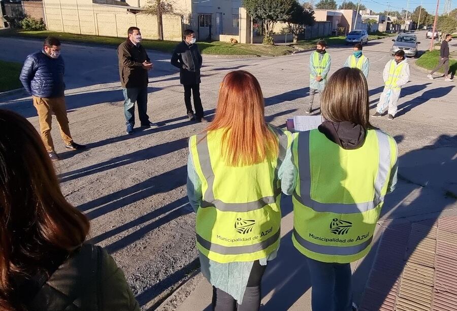 Azul: Nuevo operativo de abordaje territorial