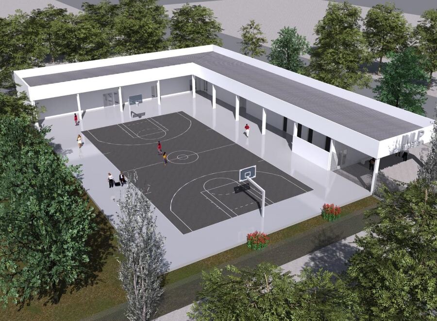 La Plata: avanza la construcción de un Centro Integrador Comunitario en El Rincón