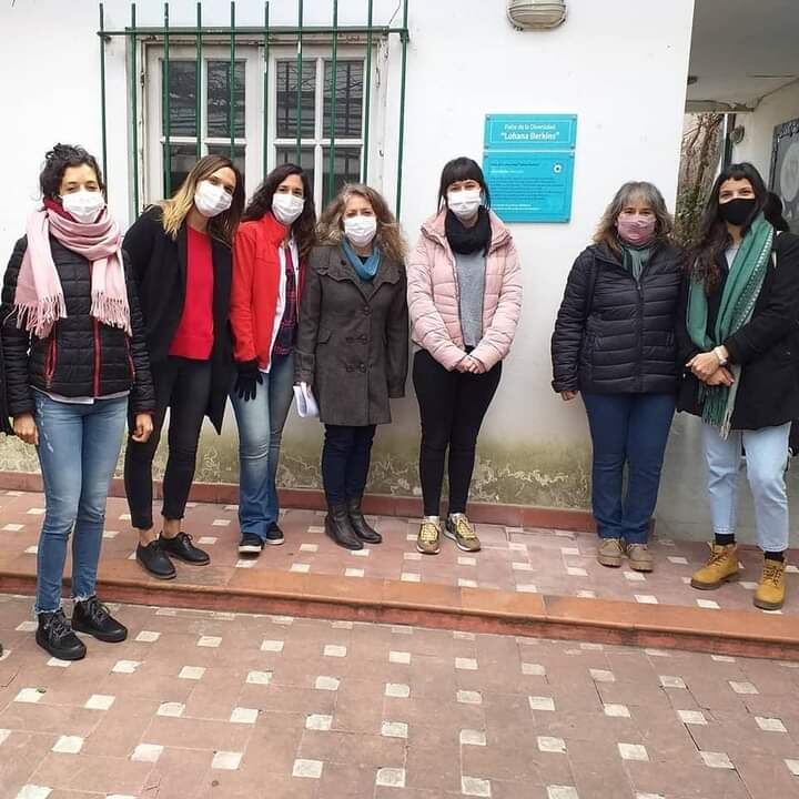 Inauguraron el "Patio de la Diversidad" en un Hospital de Día en La Plata