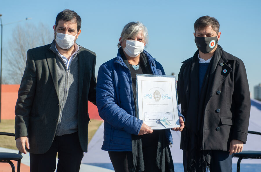 Entregaron escrituras para Tres de Febrero, Hurlingham y San Martín