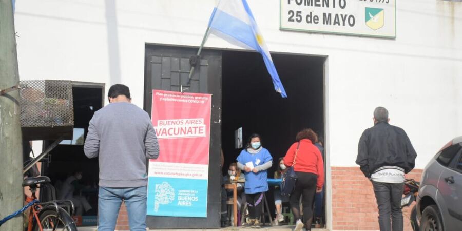 La Plata: puesto para vacunación libre