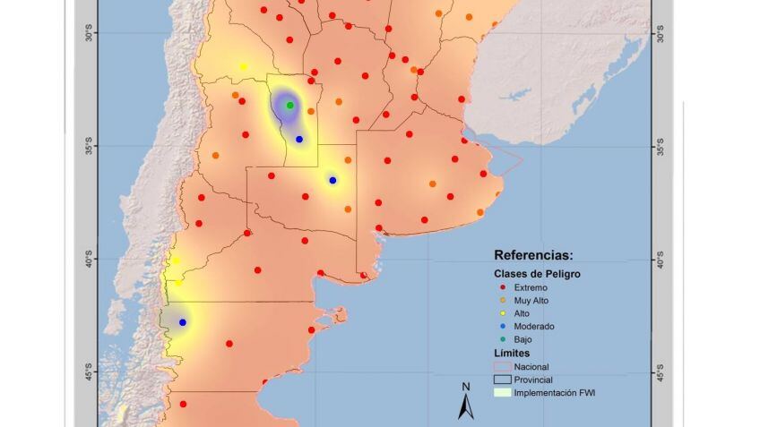 Según lo determinó el Director de Defensa Civil “Tandil estaría fuera de la zona de peligro extremo” 