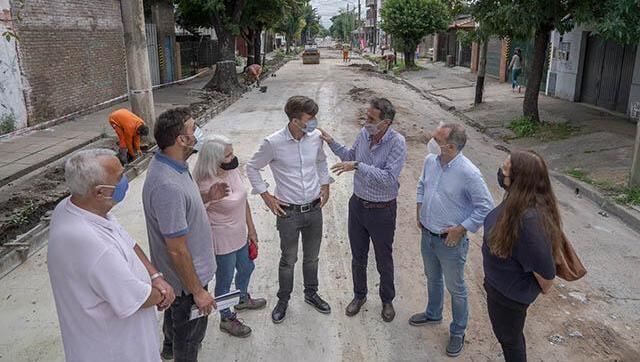 Morón: Progresan las obras del nuevo Parque Lineal Haedo y de la calle Curutchet