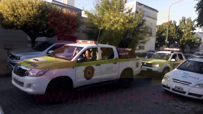 Junín: Bomberos de la ciudad viajaron a Corrientes para combatir los incendios