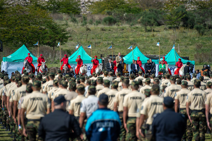 Egresaron los primeros cadetes de la nueva Policía Rural de la Provincia