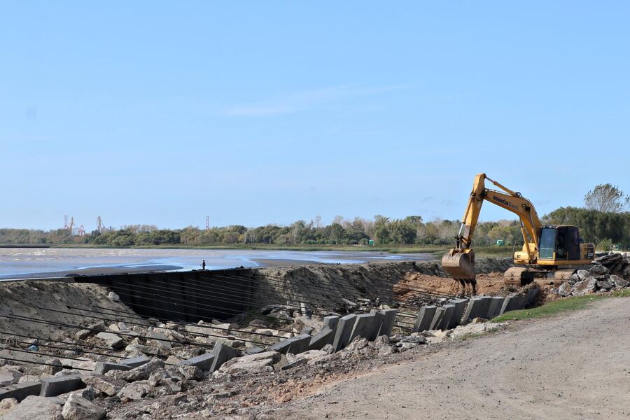 Ensenada: Progresa la obra del Paseo Costero en Punta Lara