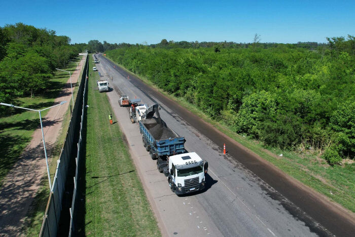 Comenzó la repavimentación de la Ruta Provincial Nº 205