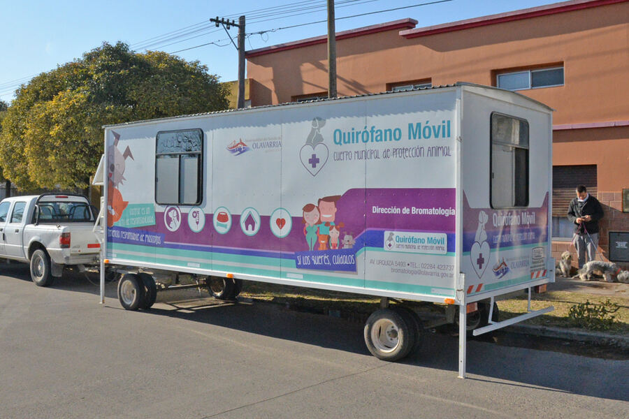 Olavarría: El Quirófano Veterinario Móvil atenderá en el barrio 12 de Octubre