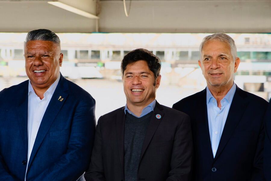 La Plata: Junto a Tapia y Kicillof, Alak acompañó la presentación del plan de obras en el Estadio Único