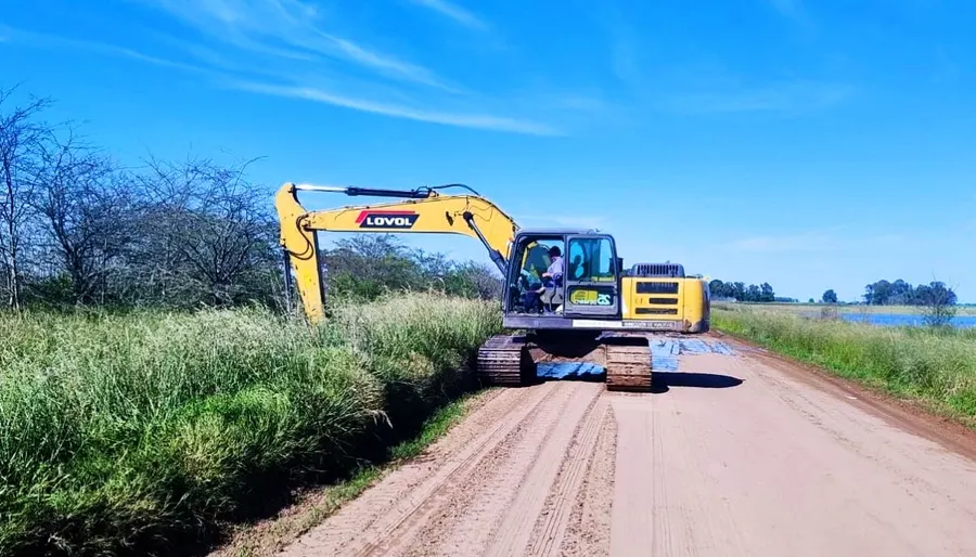 25 de Mayo: El Municipio intensifica el mantenimiento de caminos rurales