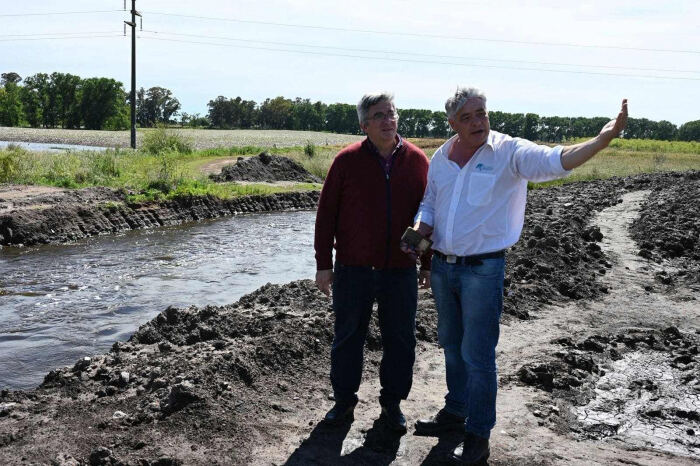 Rodríguez presentó en Bragado y Viamonte la nueva emergencia agropecuaria