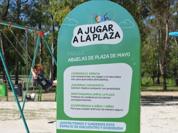 Berisso: Se inauguró el Parque Abuelas de Plaza de Mayo