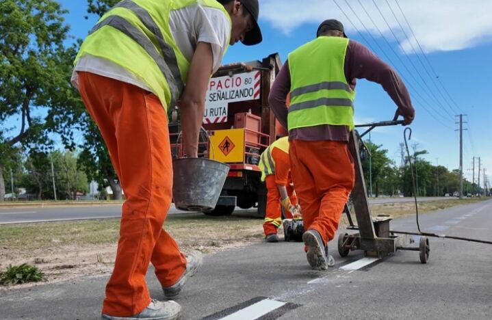 Ensenada: La reparación integral del Camino Vergara entró en su etapa final