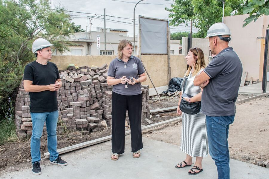 Olavarría: El Municipio avanza con obras de mejoramiento en La Casa de Helen