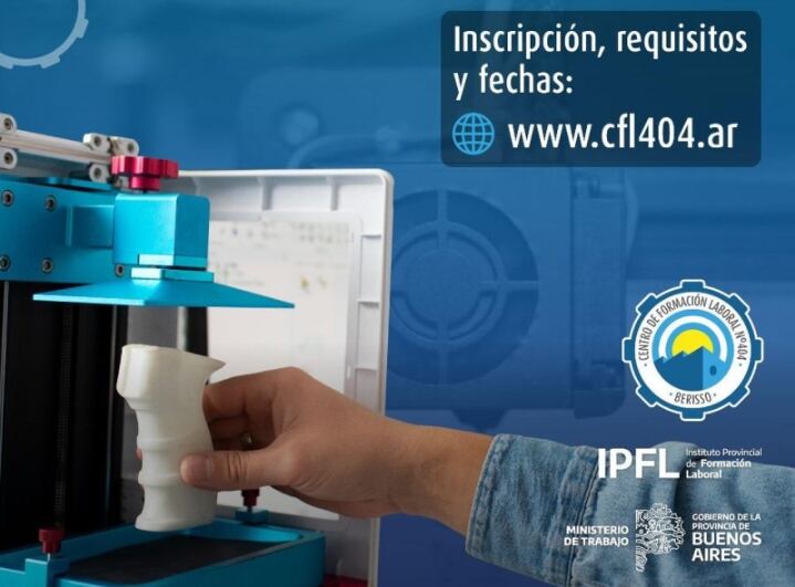 Berisso: Abrió la inscripción a los cursos 2026 del Centro de Formación Laboral N°404
