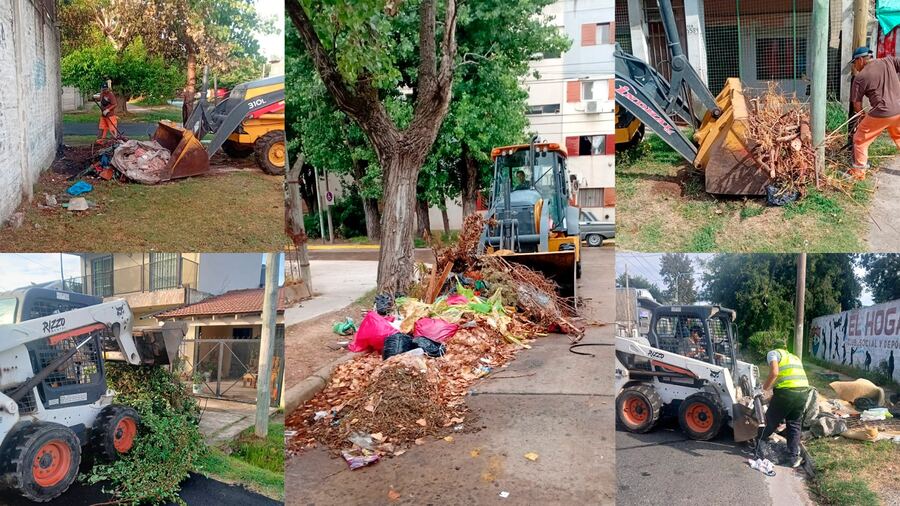 Berazategui: Llevan adelante trabajos de limpieza urbana en los barrios