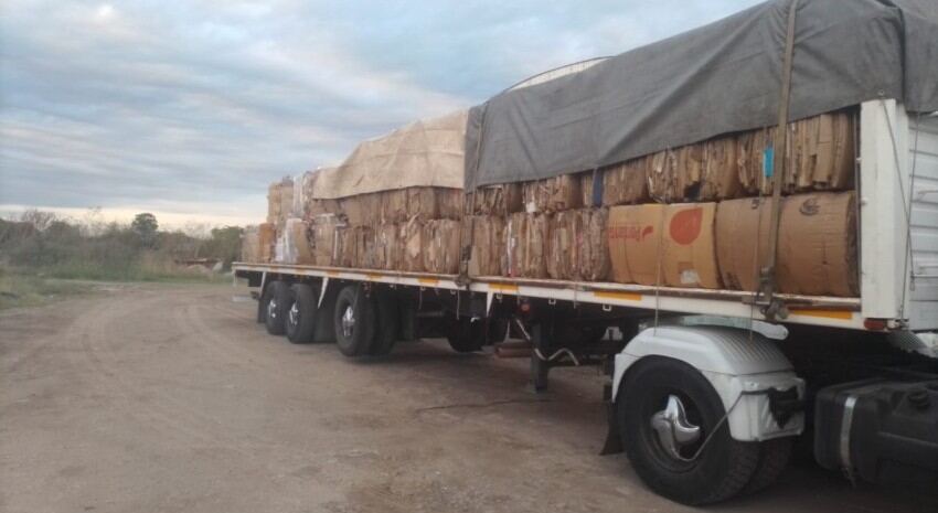 Madariaga: El Municipio vendió más de 11 toneladas de cartón reciclado