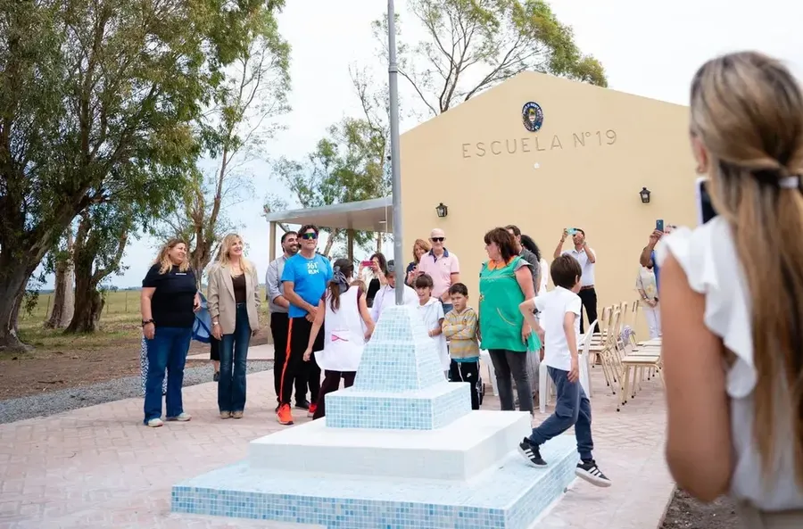 Cañuelas: Tras el temporal, la Escuela Rural Nº 19 reabre sus puertas totalmente renovada
