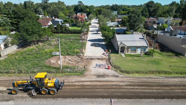 Azul: Avanzan las obras de infraestructura urbana