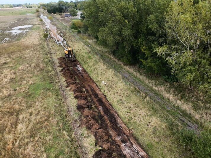 Olavarría: Continúan los trabajos de hidráulica y transitabilidad en distintos puntos del Partido