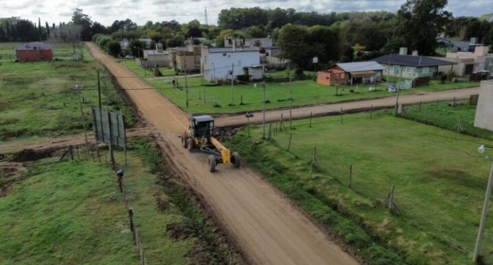 Madariaga: Continúan las mejoras de las calles afectadas por la obra de cloacas