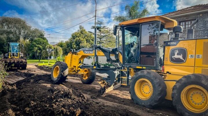 Mar del Plata: Se ponen en marcha obras de cordón cuneta y repavimentación en la zona de Constitución