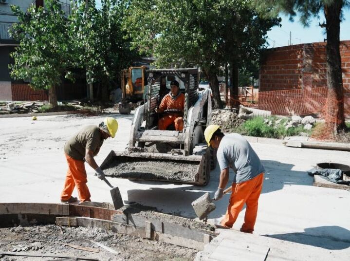 Lomas de Zamora: Finalizó una nueva obra de desagües pluviales en Lamadrid