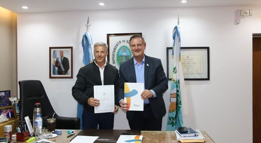 Madariaga: El Gobierno local firmó un convenio de cooperación y desarrollo productivo con General Alvear, Mendoza